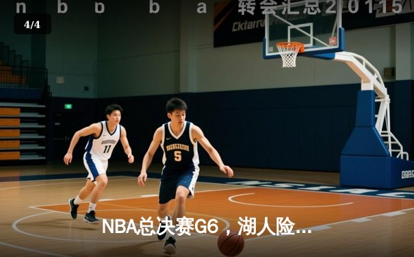 NBA总决赛G6，湖人险胜凯尔特人，詹姆斯三双率队夺冠 - 4